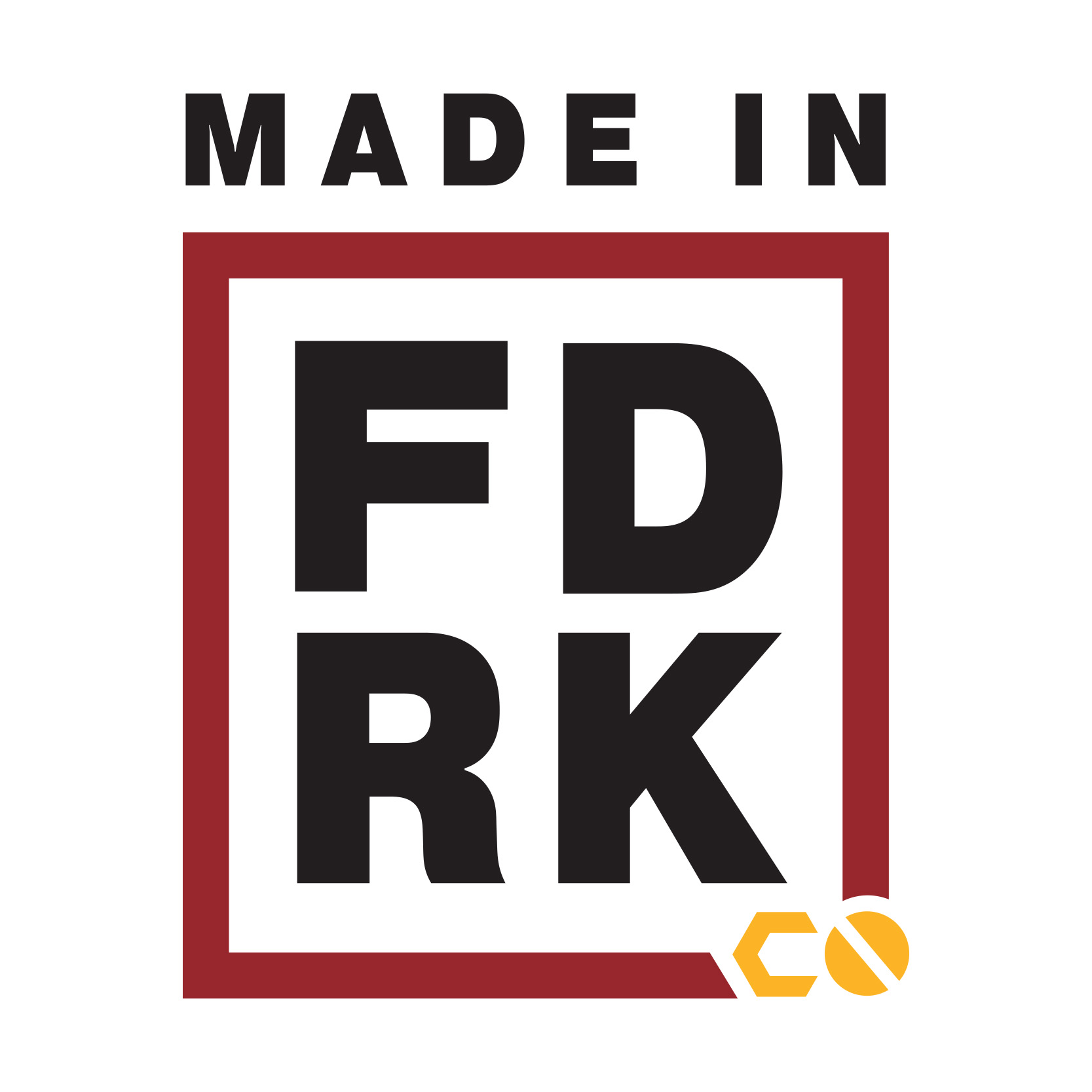 Made in Frederick Brandmark